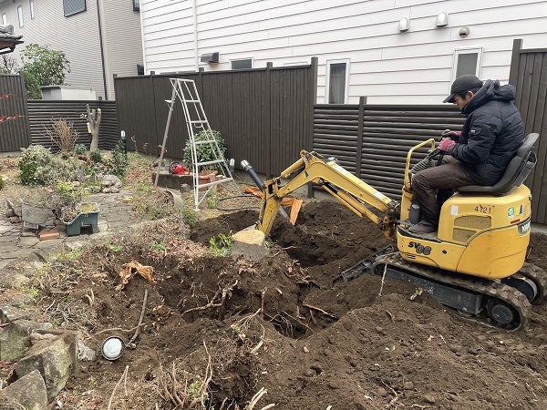 高崎市の富澤造園：庭じまい事例